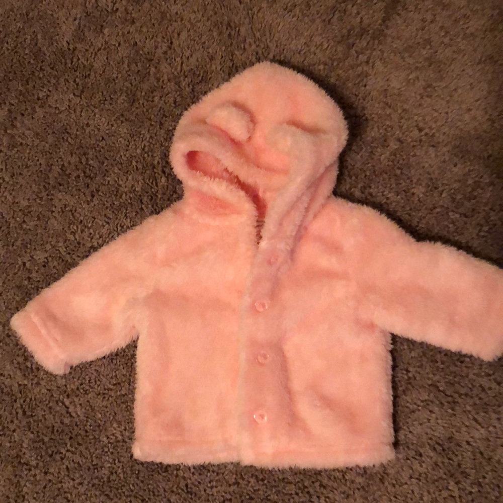 Gymboree fuzzy winter coat